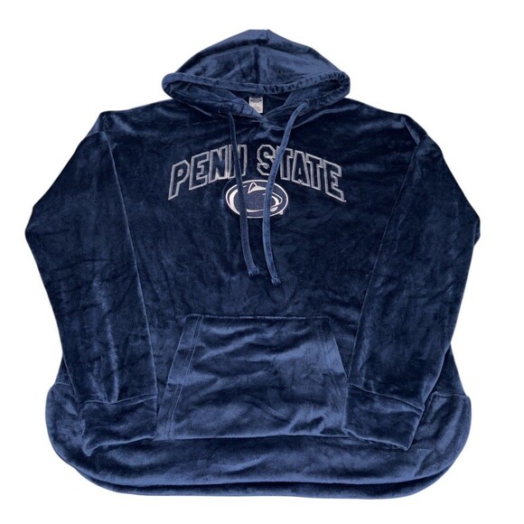 Penn State Nittany Lions PSU Hoodie Sweatshirt Women's Medium Velour Soft Comfy - Picture 1 of 5